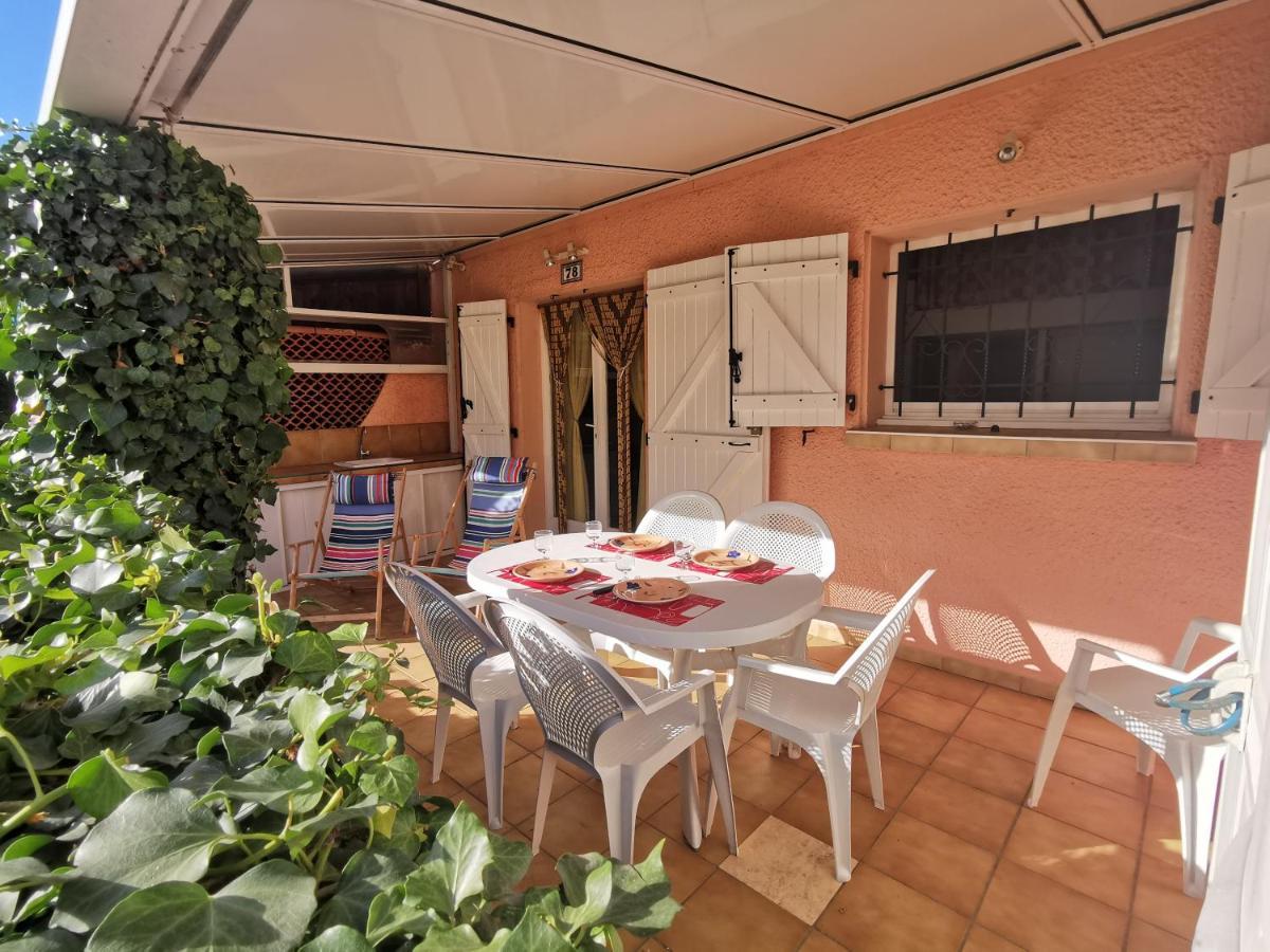 Les Lavandines -Coquette Maison De Vacances - 400 M De La Plage - Grande Terrasse - 2 Chambres - 2 Salles De Bain - Tout Confort Argelès-sur-Mer Exterior foto
